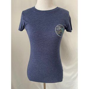 Free State Blue "Day Trippin' " Fitted Short Sleeve Tee